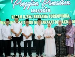 Sinergitas bersama TNI, Pj Gubernur Agus Fatoni Salat Berjamaah di Masjid Raudhatul Ulum Kodam II/Sriwijaya