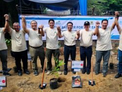 Wujud Peduli Lingkungan, Kolaborasi PLN Indonesia Power UBH Berkolaborasi UBP Keramasan Lakukan Penanaman Pohon