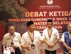 Debat Ketiga Pilgub Sumsel, HDCU Siap Jadikan Sumsel Lebih Baik Lagi