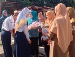 Peninjauan Program MBG Dan Pemberian Bantuan Mushola Darul Hikmah Di SMPN 26 Palembang