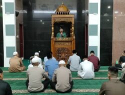 Personel Satker Polda Sumsel Rutin Laksanakan Amaliah Ramadhan