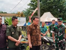 Tim Wasev Tinjau Lokasi Pelaksanaan TMMD Ke 123 Kodim 0418/Palembang