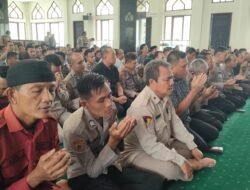 Polda Sumsel Menggelar Salat Gaib Untuk Tiga Anggota Polda Lampung Yang Meninggal Ditembak
