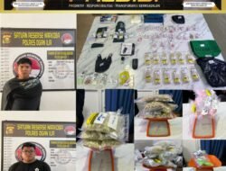 Dua Pemuda Diduga Pengedar Narkoba Jenis Shabu Dan Extacy Diringkus Sat Resnarkoba Polres Ogan Ilir