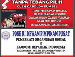 Minta Kapolri Usut Tuntas BBM Ilegal, POSE RI Akan Gelar Aksi Jalan Kaki Ke Mabes Polri