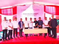 Ground Breaking Pabrik Biomass PT PPM Di Pelabuhan Sungai Lais Milik Pelindo Regional 2 Palembang