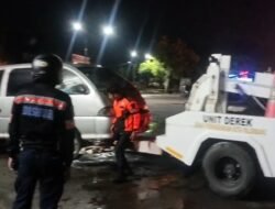 Dishub Palembang Tertibkan 3 Kendaraan Tak Layak Terparkir Di Kawasan Pasar 16