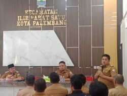 Kunjungan Kerja Wawako Palembang Ke Kantor Camat Ilir Barat I