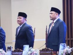 Ketua DPRD Sumsel Pimpin Rapat Paripurna ke – IX Dalam Agenda Pidato Sambutan Gubernur Sumsel Masa Jabatan 2025 – 2030