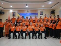 Tinjau Peralatan Komunikasi, Dirsiskom Basarnas Kunjungi Kantor SAR Palembang