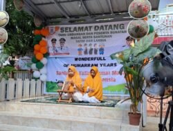 Khitanan Massal dan Santunan Meriahkan Kampung Literasi Di Kelurahan 26 Ilir Kecamatan Bukit Kecil