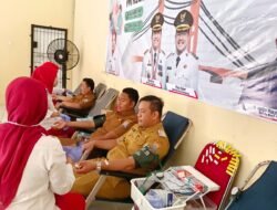 Kecamatan Alang-Alang Lebar Gelar Donor Darah dan Cek Kesehatan Gratis