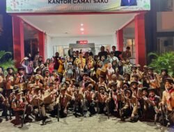 Semarak Pawai Obor Warnai Malam Sako di Ulang Tahun Pramuka ke-64