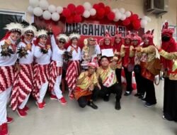 Prestasi Membanggakan, Dua Ilir Juara I Senam Poco Poco Kecamatan Ilir Timur Dua