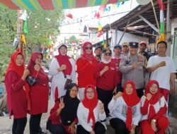 Lurah Rosmala dan Babinkamtibmas Bersinergi Jaga Suksesnya Lomba HUT RI