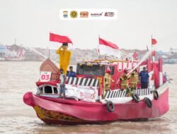 Prestasi Membanggakan, Damkar Palembang Boyong Juara Pertama Perahu Hias