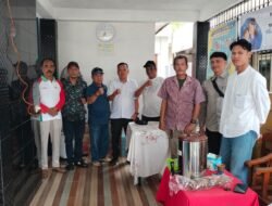 Lurah Sungaibuah Kecamatan IT II menghadiri Bakti Sosial Kesehatan Klinik Sehati Ta 2025