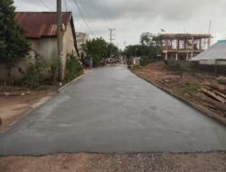 Sentuhan Yudha Fardyansyah, Pengecoran Jalan Melati Tingkatkan Keselamatan dan Kenyamanan Pengguna Jalan