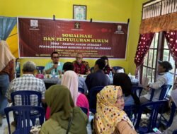 Wujudkan Masyarakat Cerdas Hukum, Kelurahan Kemasrindo Gelar Sosialisasi Bantuan Hukum