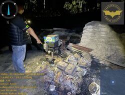 Kebakaran Hebat Landa Lokasi Pengolahan Minyak Ilegal di Sungai Angit, Polisi Selidiki Pemiliknya