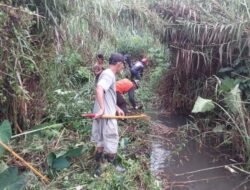 Gerakan Jumat Bersih, Lurah Talangbubuk Fokuskan Normalisasi Sungai