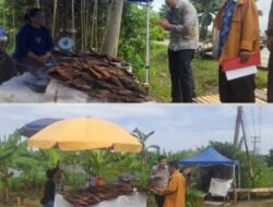 Plt. Camat Kertapati Tertibkan PKL di Area Penghijauan Kelurahan Keramasan