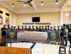 Kegiatan Komunitas Sekayu Motor RX – King di hadiri Direktorat Intelkam Polda Sumsel yang diwakilkan oleh Kanit III Subdit Kamneg AKP BUDIYONO