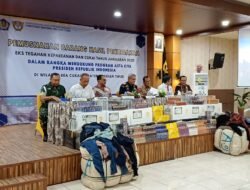 Pengawasan Darat dan Laut Diperketat, Bea Cukai Sumbagtim Catat 759 Penindakan