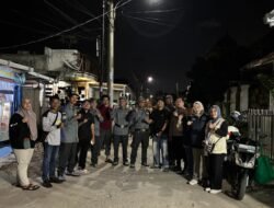 Antisipasi Petasan dan Tawuran, Lurah Plaju Ulu Turun Langsung Gelar Patroli Humanis Jaga Lingkungan