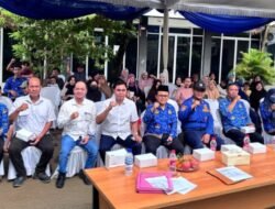 Wujudkan Hunian Aman, Damkar Palembang Bekali Penghuni Rusunawa Penanganan Kebakaran