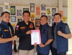 DPD GRIb Jaya Sumsel Serahkan Surat SK Mandat Untuk Banyuasin