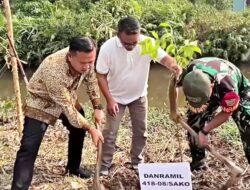 Sentuhan Inovasi Lingkungan di Jalan Irigasi, Upaya Camat Nur Muhammad Arpan Cegah Abrasi