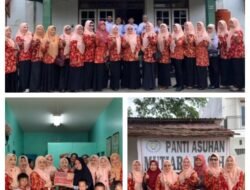 Wujud Solidaritas, DWP Kemenag Palembang Gelar Aksi Sosial di Tiga Yayasan Yatim Piatu