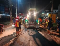 Langkah Taktis Dinas PUPR Palembang, Plt. Kadis PUPR Yudha: Hot Mix Jalan Tegal Binangun Demi Keselamatan Pengguna Jalan