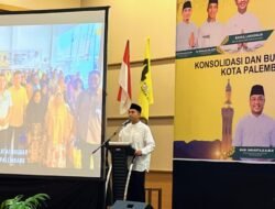 Konsolidasi Ramadhan Golkar Palembang, Kader Diminta Semakin Dekat dengan Masyarakat