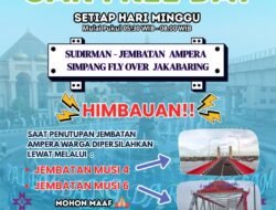 Sosialisasi CFD Sudirman–Ampera, Camat Jakabaring Tekankan Partisipasi dan Ketertiban Warga